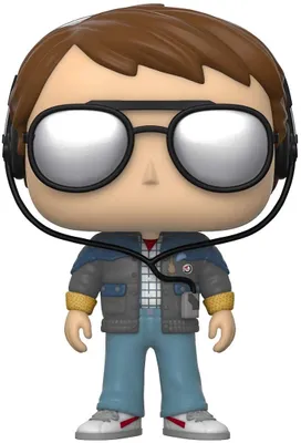 Image de Retour vers le futur - Marty with Glasses 958 - Funko Pop - Figurine en vinyle