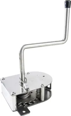 Produktbild von Schneider Kurbel Edelstahl mit 3 m Drahtseil für Roste bis 70 cm Schwenkgrill