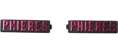 Immagine prodotto di PHIERES Sumatraph Logo-Plate Nero Rosa .