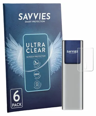 Produktbild von 6x Für Cuktech 10 Schutzfolie Savvies Displayschutz Display Schutz Folie Klar Transparent
