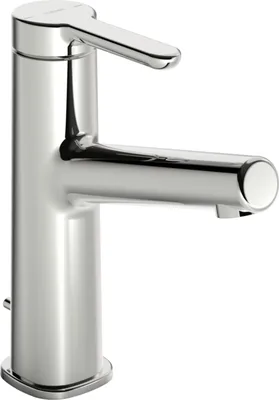 Obrázok produktu pre Hansa jednopáková umývadlová batéria HANSADESIGNO Style vyskakovací výtok s výčnelkom 128 mm DN15 chróm, 51832283