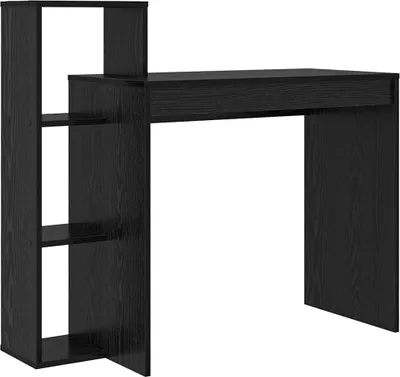 Image de vidaXL Bureau Chêne noir 100 x 40 x 90 cm Bois composite
