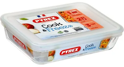 Immagine prodotto di Contenitore ermetico Cook & Freeze, 19x14 cm; 80 cl - confezione da 6 pezzi