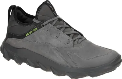 A single grey Ecco sneaker is shown against a white background.