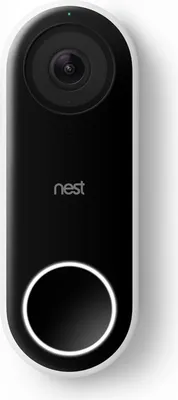 Produktbild von Nest Hello, Schwarz, Silber, 1280 x 720 Pixel, 160°