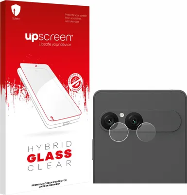 Produktbild von upscreen Schutzglas für Sony Xperia 10 VII (NUR Kameraschutz) Schutzfolie Panzer Folie Glas Display Schutz klar