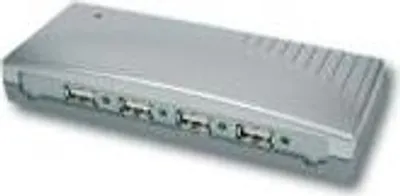 Image de EXSYS Hub USB 2.0 4 ports avec alimentation externe