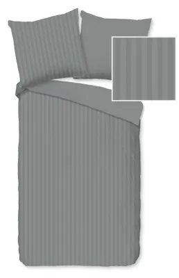 Produktbild von Duvet cover Descanso 200x200 + 2* 80x80 cm - calm satin stripe