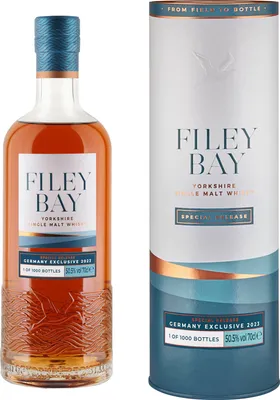 Produktbild von Spirit of Yorkshire Filey Bay Germany Exclusive 2023 50,5% vol Yorkshire NV Whisky ( 1 x 0.7 L )