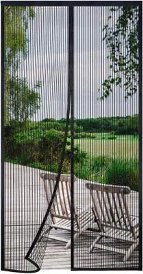 Obrázok produktu pre Magnetická sieť proti hmyzu 100 x 250 cm, čierna, automatická