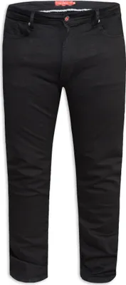 Produktbild von Duke - "D555 Claude" Jeans für Herren DC183 (52L (Jeansgröße)) (Schwarz)