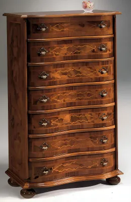 Produktbild von Luxus Kommode Holz Italienische Stil Möbel Kommoden Stil Barock Antik Stil Neu