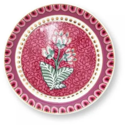 Produktbild von Pip Studio Teebeutelablage Flower Festival Dark Pink