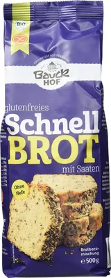 Produktbild von Bauckhof Schnellbrot glutenfrei,(6x500g)-Bio