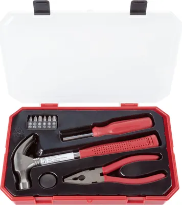 Produktbild von PARKSIDE® Haushaltswerkzeugset 10-teilig, mit praktischer Aufbewahrungsbox