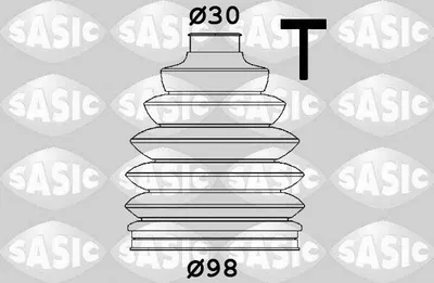 Produktbild von SASIC Faltenbalgsatz Antriebswelle Radseitig passend für MERCEDES-BENZ B-Klasse (W246, W242) 1906174