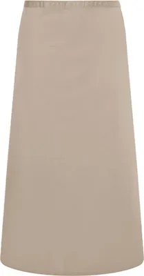Produktbild von Karlowsky Bistroschürze BASIC unisex 100 x 75 cm Polyester/Baumwollmix Sand