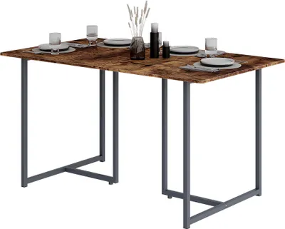 Obrázek produktu pro Jídelní stůl Vicco Merido Rustikální dub/šedá 140 x 80 cm, Model 55287