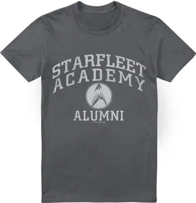 Image de Star Trek - T-shirt "Alumni" pour homme TV5946 (4XL) (Charbon de bois)