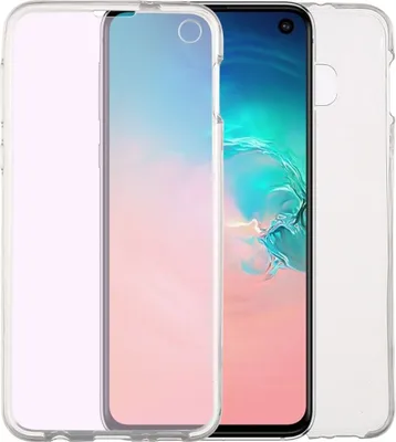Produktbild von Samsung Galaxy S10e Hülle Case 360 Handy Schutz Tasche Cover Full TPU Etui Transparent