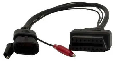 Produktbild von Techstar® Auto-Adapterkabel, OBD2 auf Fiat 3-Pin, Alfa, Lancia