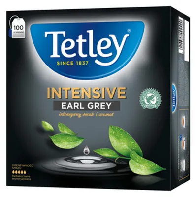 Immagine prodotto di Herbata czarna Tetley Earl Grey Intensywna 100 torebek