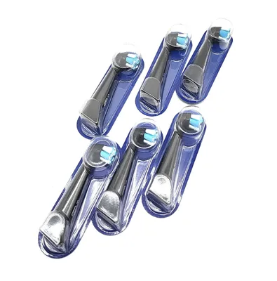 Produktbild von Oral-B iO Ultimative Reinigung Aufsteckbürsten – entfernt bis zu 100 % mehr Plaque – kompatibel mit Oral-B iO elektrische Zahnbürste – 6 Stück