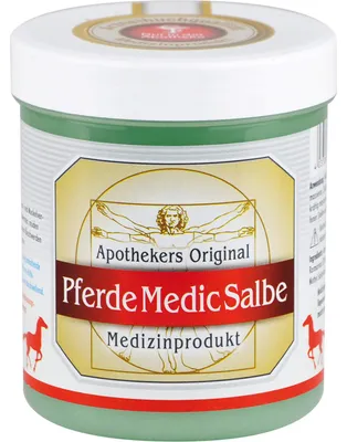Immagine prodotto di PferdeMedicSalbe Apothekers Orig unguento per cavalli in barattolo, 350 ml di gel