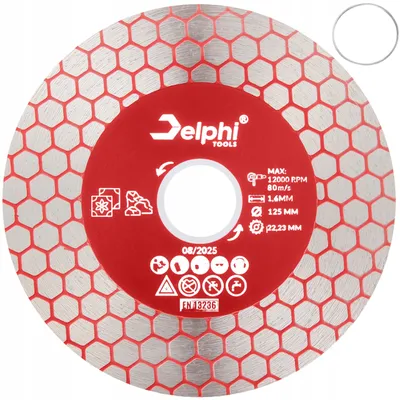 Immagine prodotto di Disco diamantato da taglio 230 mm per tagliare piastrelle, gres e pietra 230 x 22,23