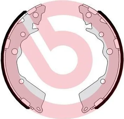 Produktbild von BREMBO Bremsbackensatz Trommelbremse Hinten für KIA PICANTO (TA) 180mm S 30 542