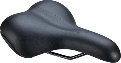 Produktbild von BBB BaseShape Relaxed Black 190 mm Boron Fahrradsattel