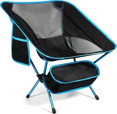 Produktbild von Famanu Campingstuhl tragbar leichtgewicht faltbar - bis 110-150 kg - Tragetasche - ultraleicht für Outdoor, Angeln, Wandern, Picknick