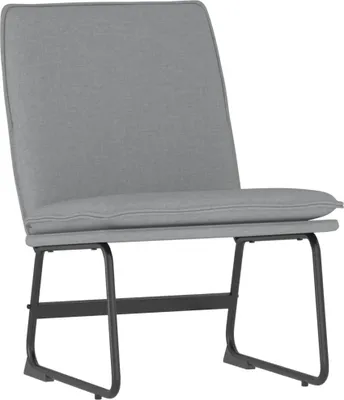 Produktbild von vidaXL Loungesessel Hellgrau 52x75x76 cm Stoff