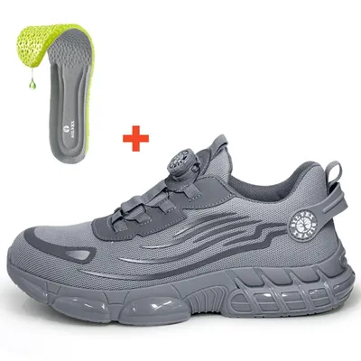 Produktbild von Silvex®️ Cloudwalk Buty Robocze – Podeszwa z Pianki Memory – Obuwie Pracownicze dla Kobiet i Mężczyzn – Redukcja Bólu – Stalowy Podnosek – Ortopedyczn