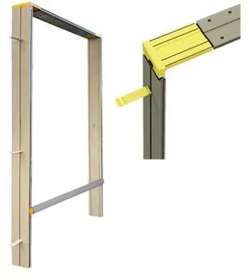 Immagine prodotto di Controtelaio universale in pvc per porte 10.5 cm - H 217 cm