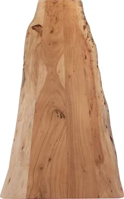 Produktbild von Tischplatte 160x40 cm Curtis, Holzplatte Akazienholz massiv + naturfarben + lackiert, Baumkanten-Platte für Heimwerker, Arbeitsplatten, Tische & Fensterbretter