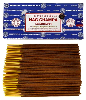 Räucherstäbchen Nag Champa 250 g, 100% natürlich