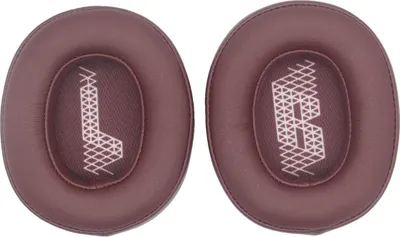 Obrázek produktu pro INF Náhradní náušníky z proteinové kůže pro sluchátka JBL LIVE 500BTNC (2 ks) Červené