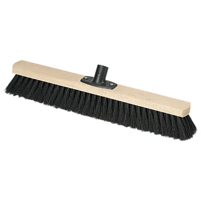 Produktbild von Nölle Saalbesen Roßhaar 60 cm Flachholz - Kunststoffstielhalter