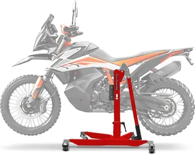Zdjęcie produktu dla Stojak centralny CS Power Classic do KTM 790 Adventure 19-25 czerwony