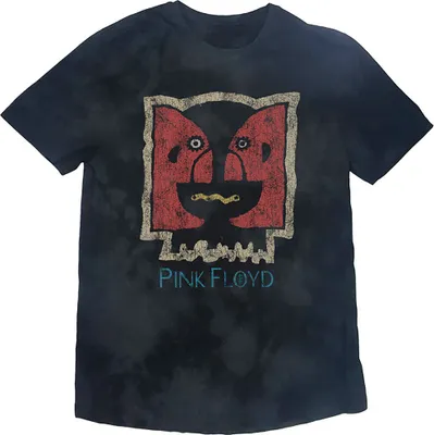Produktbild von Pink Floyd Division Bell Vintage Wash Collection Dip-Dye On Black M T-Shirt