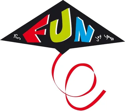 Productafbeelding van Lenkdrachen Fun, afmetingen 108x46 cm