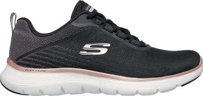 Produktbild von Skechers Flex Appeal 5.0 Elegant Glow Schwarz BKRG Größe EU 40