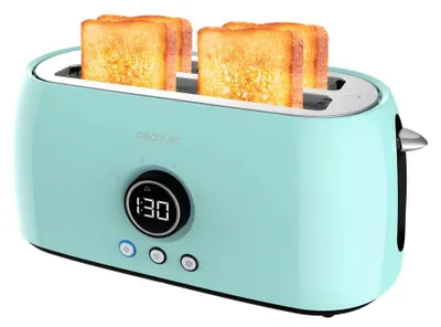 Produktbild von Cecotec Vertikale Toaster ClassicToast 15000 Blue Extra Double