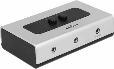 Image de DELOCK Klinke Switch 2Port manuell bidirektional