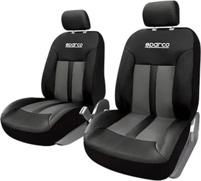 Produktbild von SPARCO Sitzschonbezug Sitzbezüge Set Universal Polyester Schwarz/Grau
