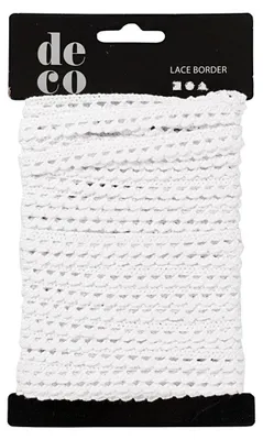 Image de Kanten Lint Wit, 10m