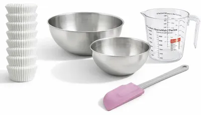 Image de Set de 244 ustensiles de pâtisserie moules bols spatule et verre doseur Zenker Smart Pastry
