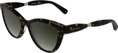 Produktbild von Longchamp LO804S Dark havana 54/17/140 Damen Sonnenbrillen