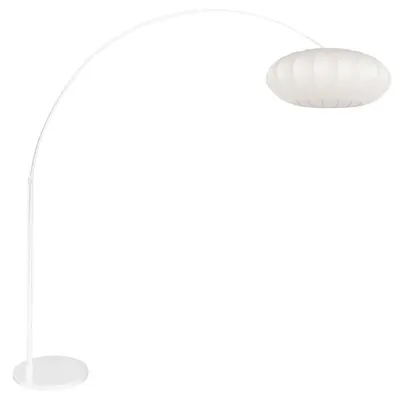 Immagine prodotto di Lampada da terra - bianco - Sparkled Light - metallo tessile - Ø 45cm - E27 - 4185W - Steinhauer